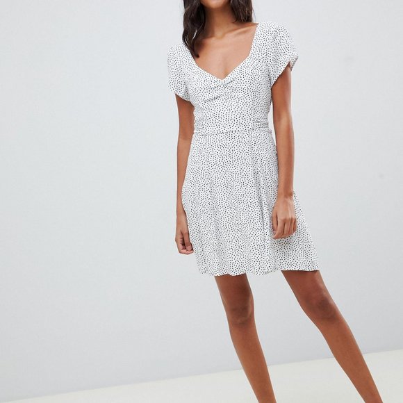 Abercrombie Tea Dress with Wrap Detail Size M - Picture 4 of 10